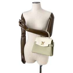 Louis Vuitton Handbag Grained Calf Leather Rock Me Ever MINI M23075 LOUIS VUITTON 2way White