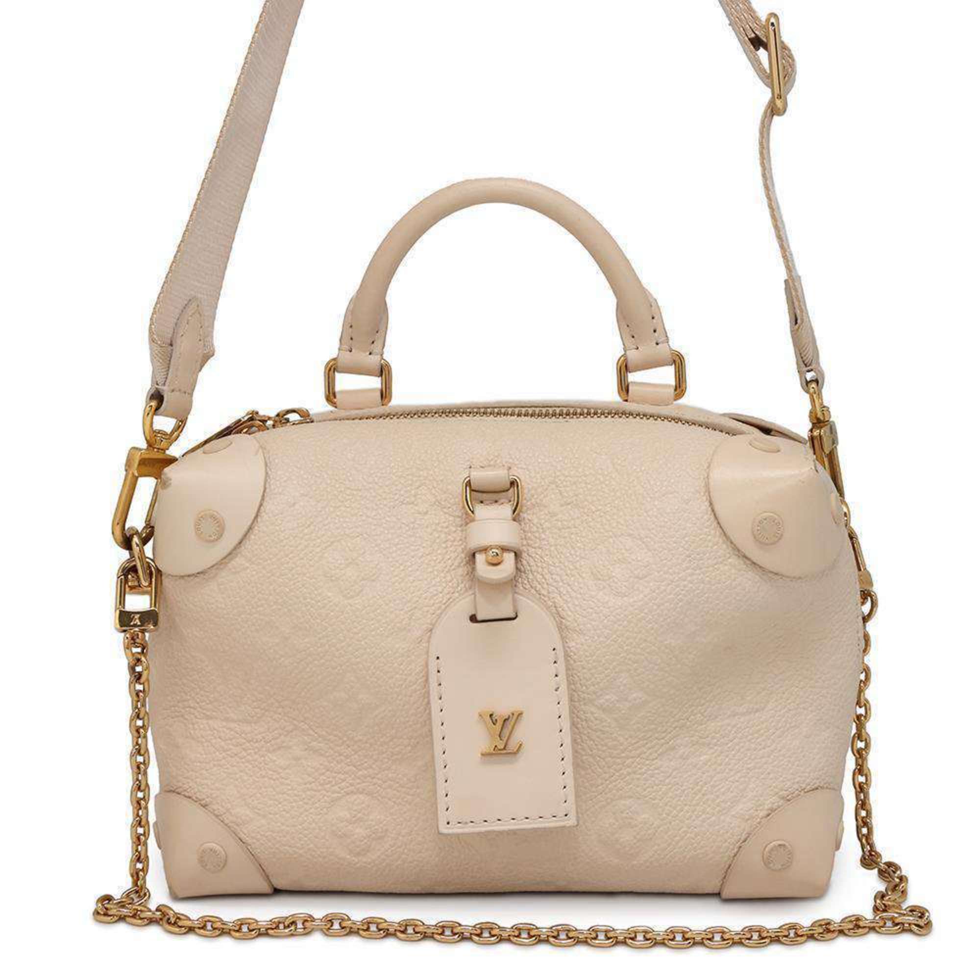 Louis Vuitton Handbag Monogram Empreinte Petite Malle Souple M45394 2way Shoulder Bag