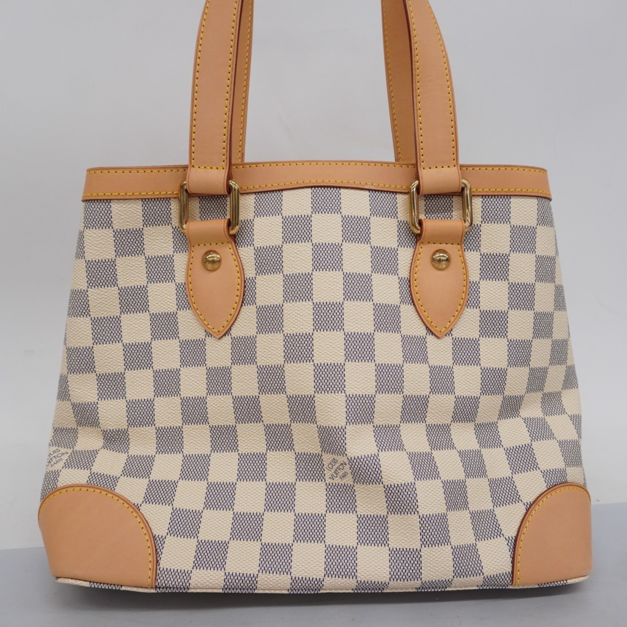 Louis Vuitton Tote Bag Damier Azur Hampstead PM N51207 White Women's