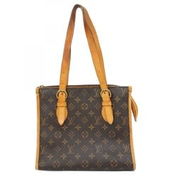 Louis Vuitton Tote Bag Monogram Popincourt M40007 Brown Ladies