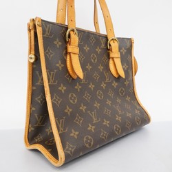 Louis Vuitton Tote Bag Monogram Popincourt M40007 Brown Ladies