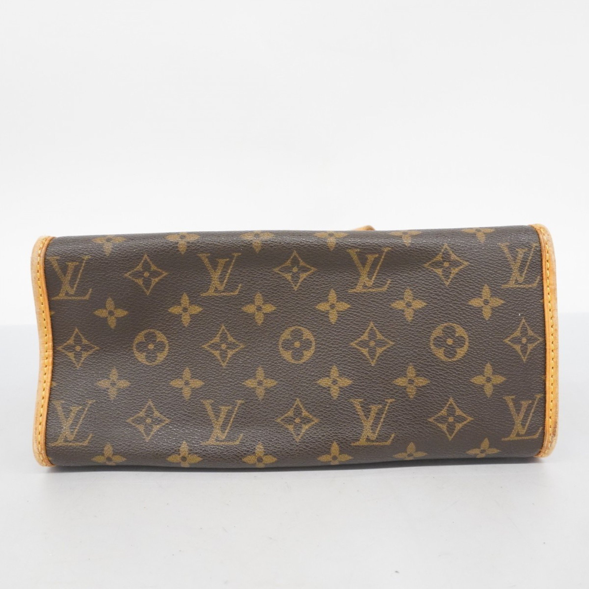 Louis Vuitton Tote Bag Monogram Popincourt M40007 Brown Ladies