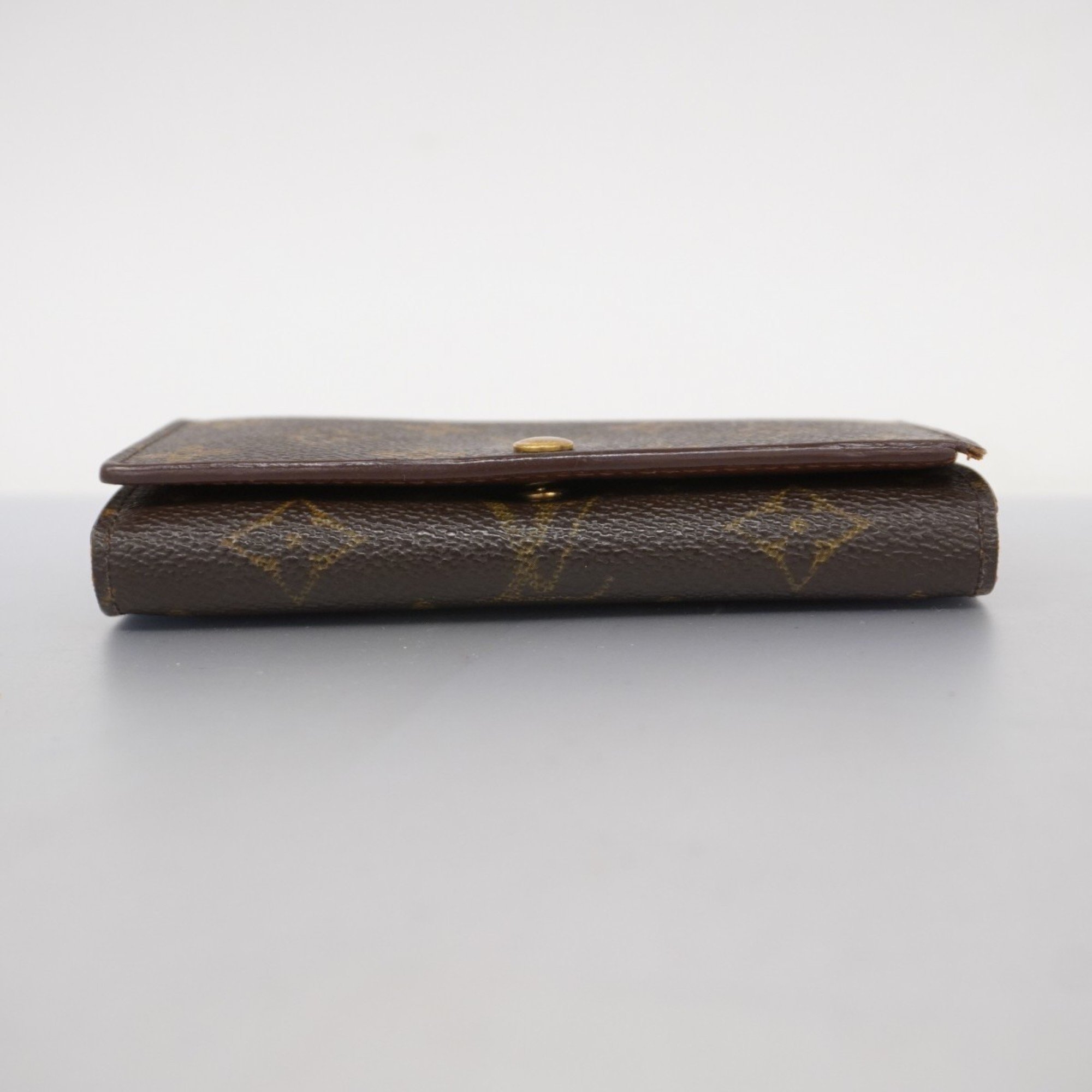 Louis Vuitton Wallet Monogram Portefeuille Tresor M61736 Brown Men's Women's