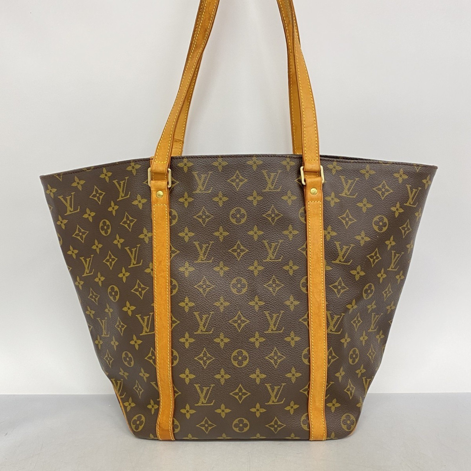 Louis Vuitton Shoulder Bag Monogram Sac M51108 Brown Ladies