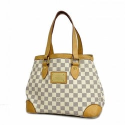 Louis Vuitton Tote Bag Damier Azur Hampstead PM N51207 White Women's