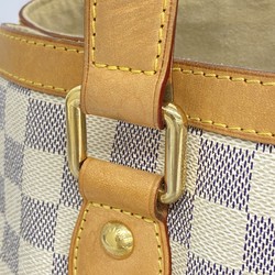 Louis Vuitton Tote Bag Damier Azur Hampstead PM N51207 White Women's