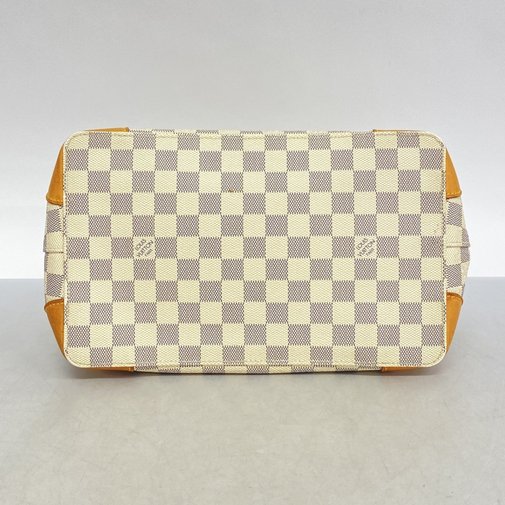 Louis Vuitton Tote Bag Damier Azur Hampstead PM N51207 White Women's