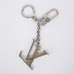 Louis Vuitton Keychain Porto Clay Initials LV M65071 Silver Men's Women's