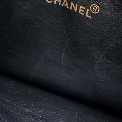 Chanel Chain Shoulder Bag Matelasse Coco Mark Caviar Skin CHANEL Tote Black