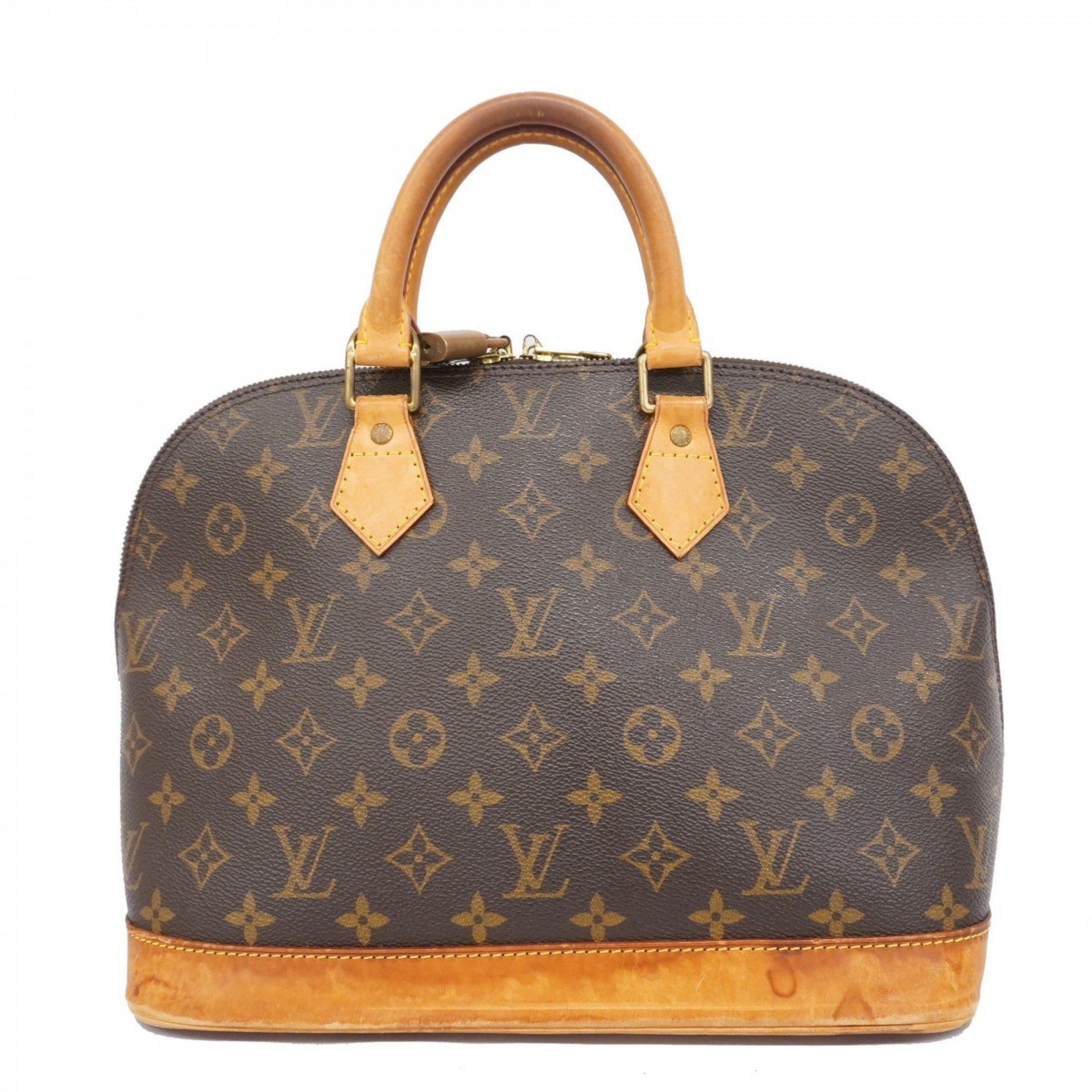 Louis Vuitton handbag Monogram Alma M51130 brown ladies