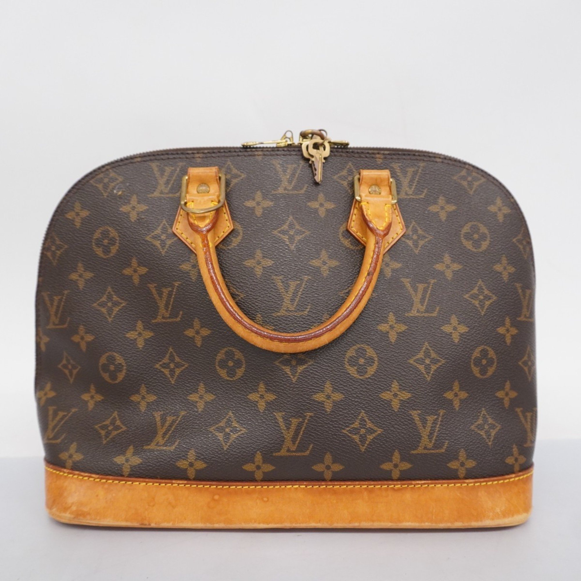 Louis Vuitton handbag Monogram Alma M51130 brown ladies