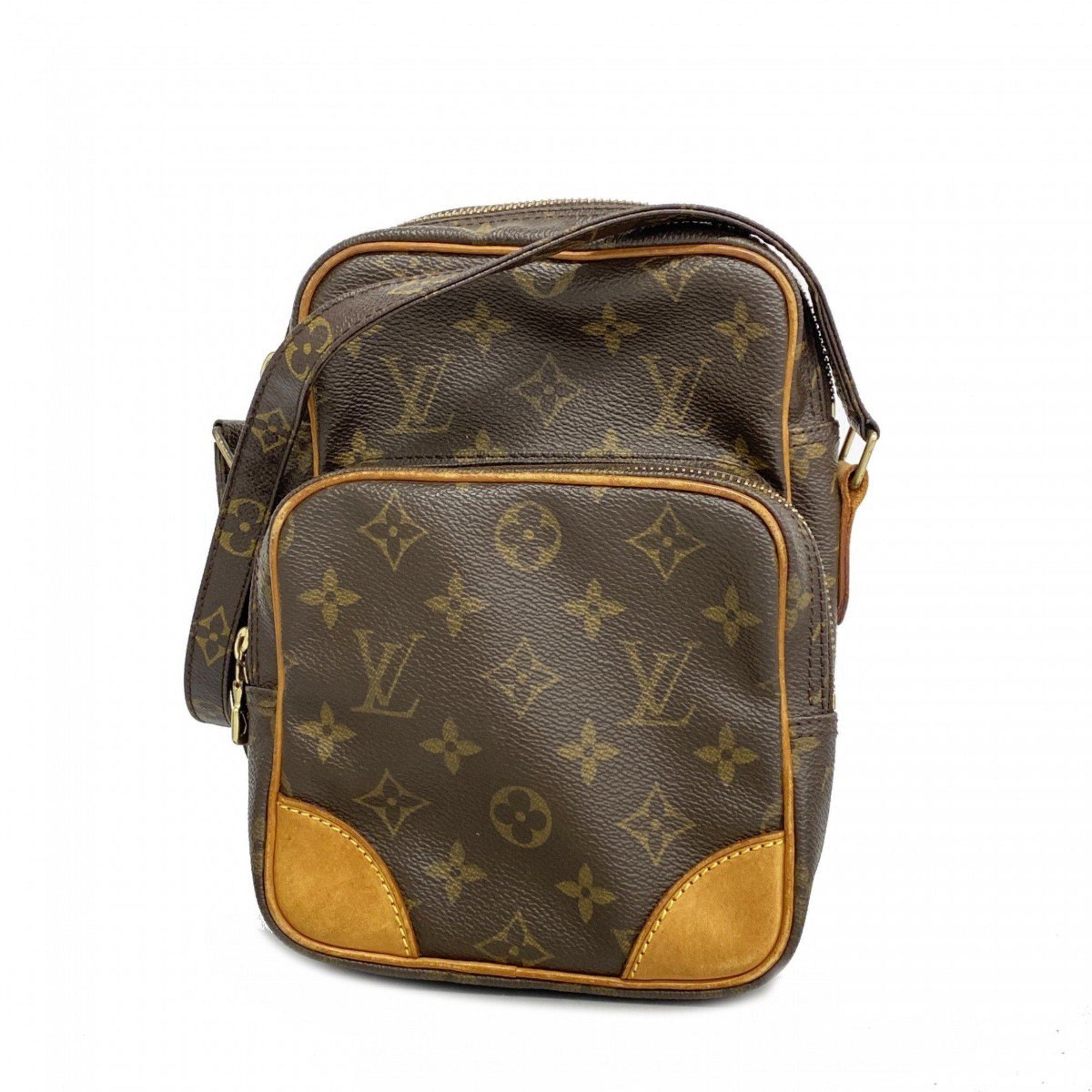 Louis Vuitton Shoulder Bag Monogram Amazon M45236 Brown Ladies