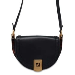 Fendi Shoulder Bag Moonlight Leather 8BT346 FENDI Black