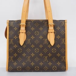 Louis Vuitton Tote Bag Monogram Popincourt M40007 Brown Ladies