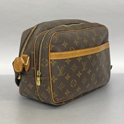 Louis Vuitton Shoulder Bag Monogram Reporter PM M45254 Brown Ladies