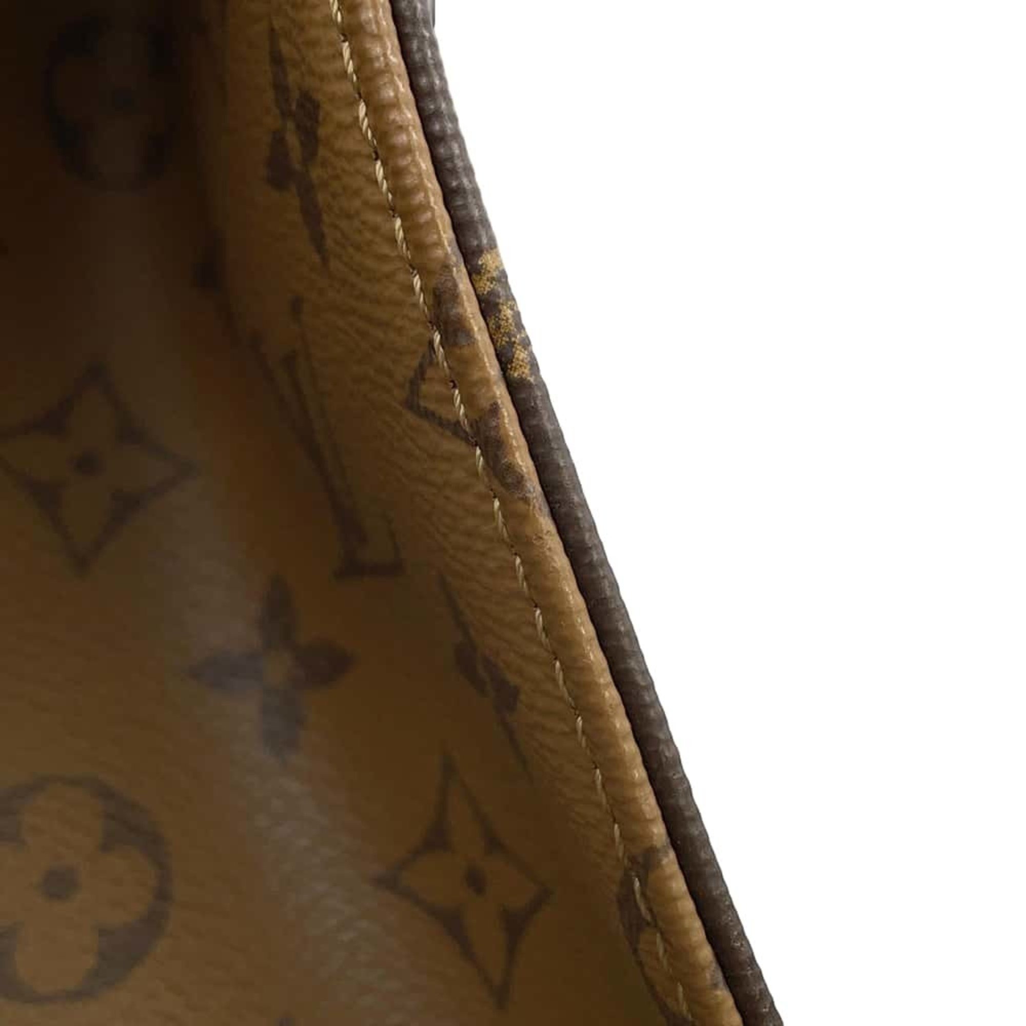 Louis Vuitton Tote Bag Monogram Reverse Giant On-the-Go MM M45321 LOUIS VUITTON Handbag