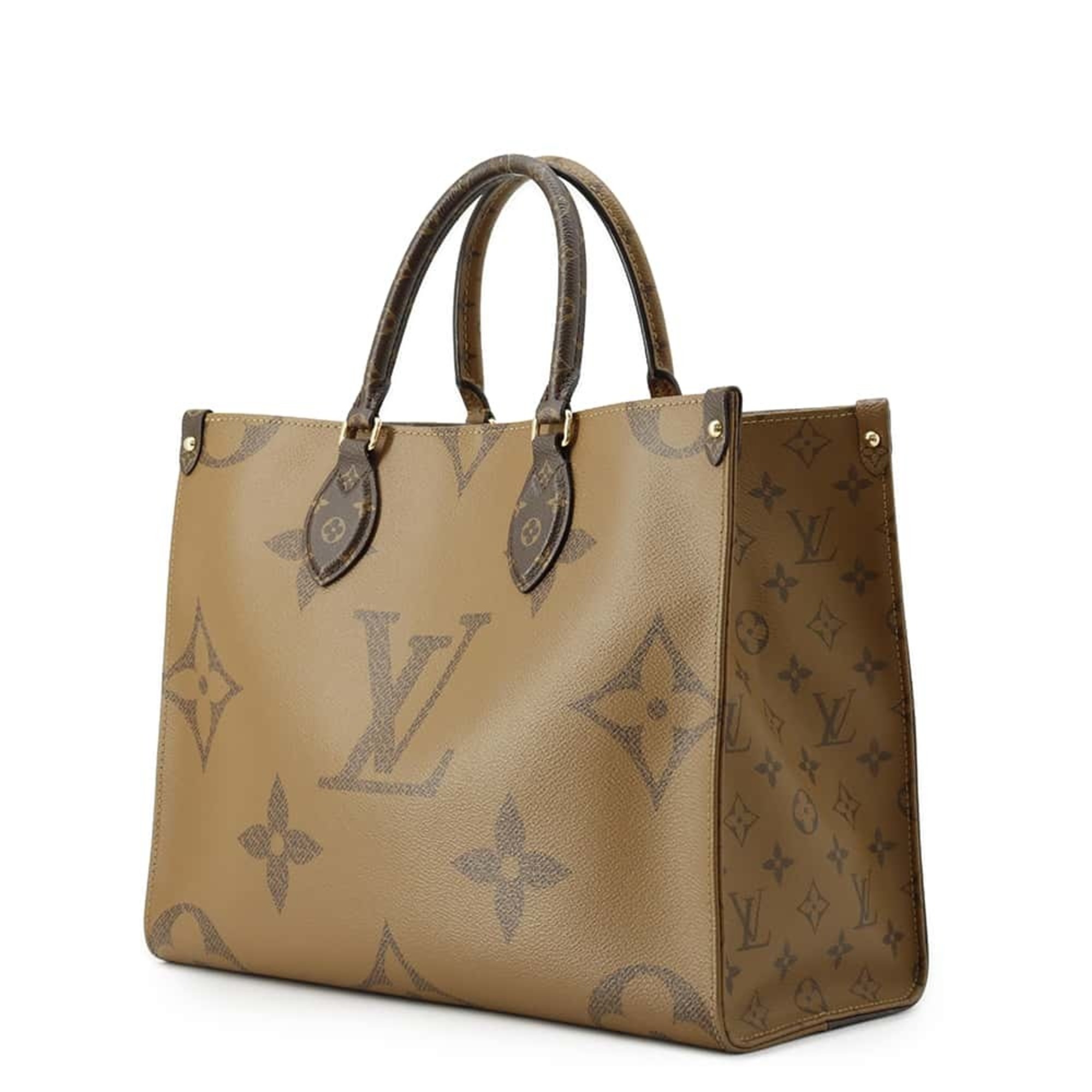 Louis Vuitton Tote Bag Monogram Reverse Giant On-the-Go MM M45321 LOUIS VUITTON Handbag