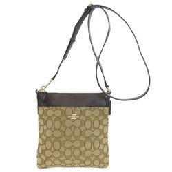 Coach 52576 Signature Shoulder Bag Canvas Women's COACH