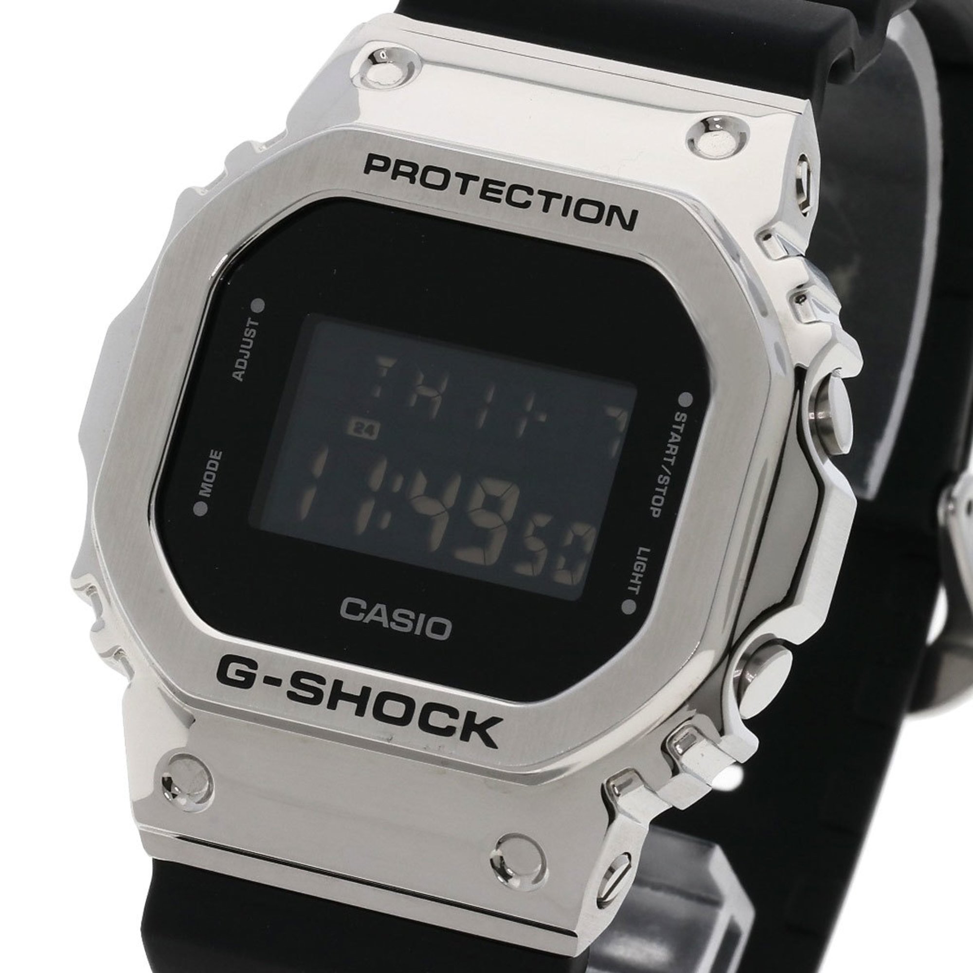 Casio GM-5600 G-Shock Watch Stainless Steel Rubber Men's CASIO