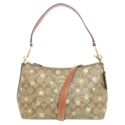 Coach CE586 Clara Snowflake Signature Handbag for Women COACH