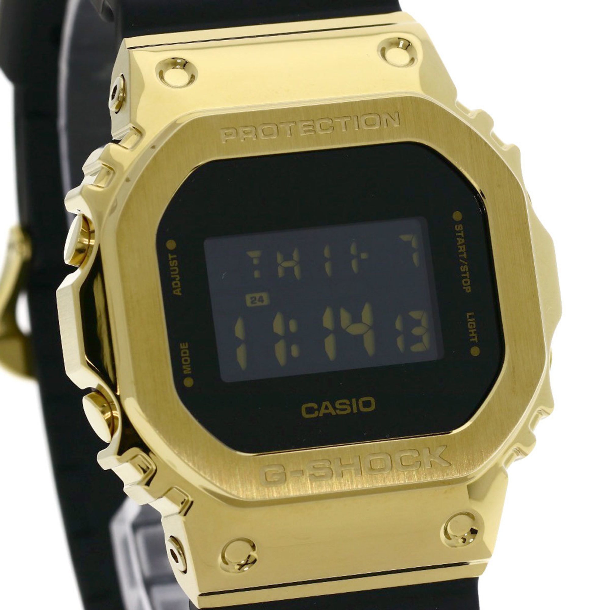 Casio GM-5600G G-Shock Metal Covered Watch Stainless Steel Rubber Men's CASIO