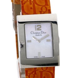 Christian Dior D78-109 Malice Watch Stainless Steel Leather Women's CHRISTIAN DIOR