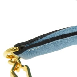 Hermes Evelyn 1 Blue Jean Shoulder Strap Canvas Women's HERMES