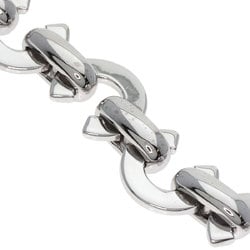 Chanel Coco C Bracelet K18 White Gold Women's CHANEL