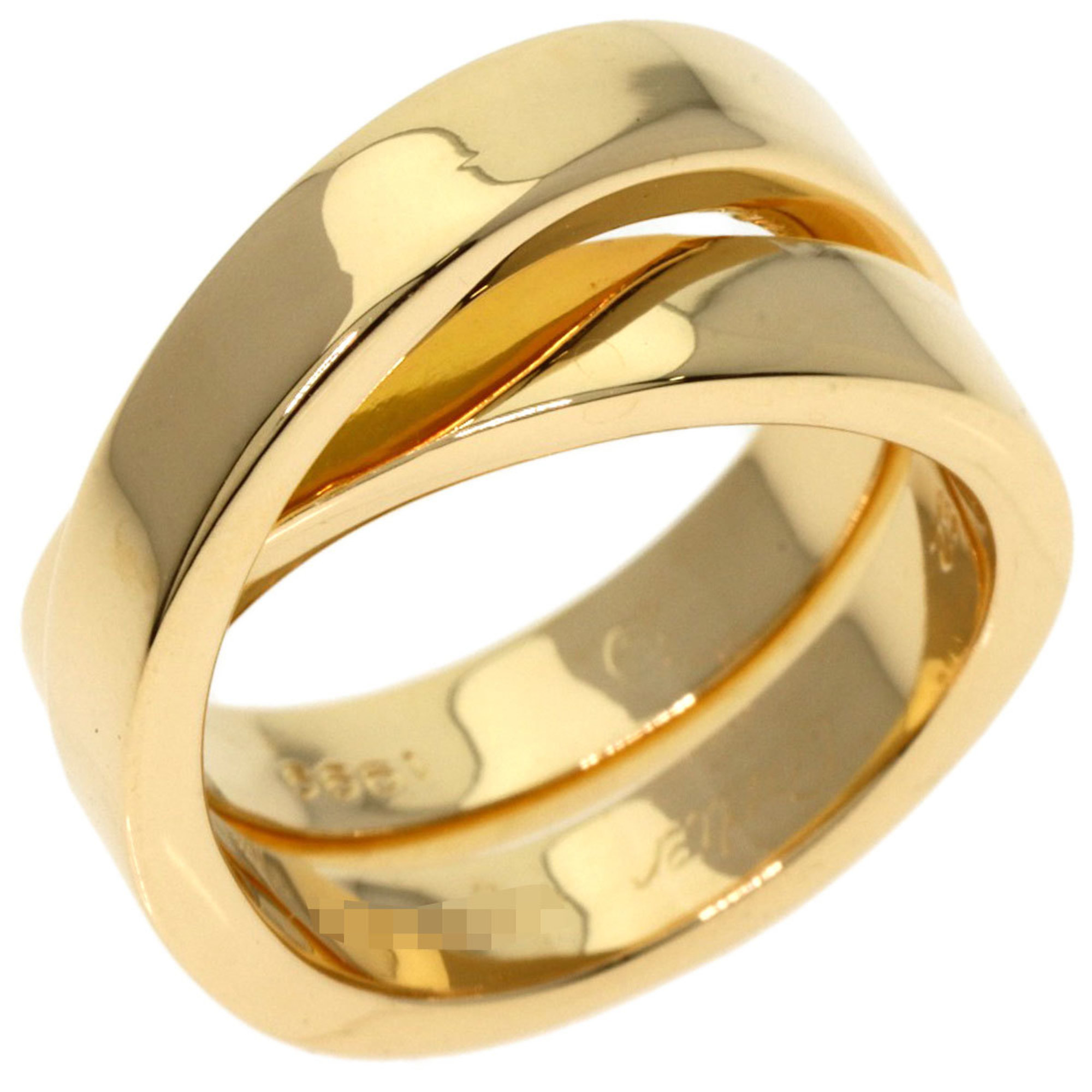 Cartier Paris Ring #52 Ring, 18K Yellow Gold, Women's, CARTIER