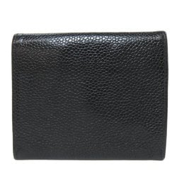 CHANEL Coco Mark Wallet/Coin Case Caviar Skin Women's