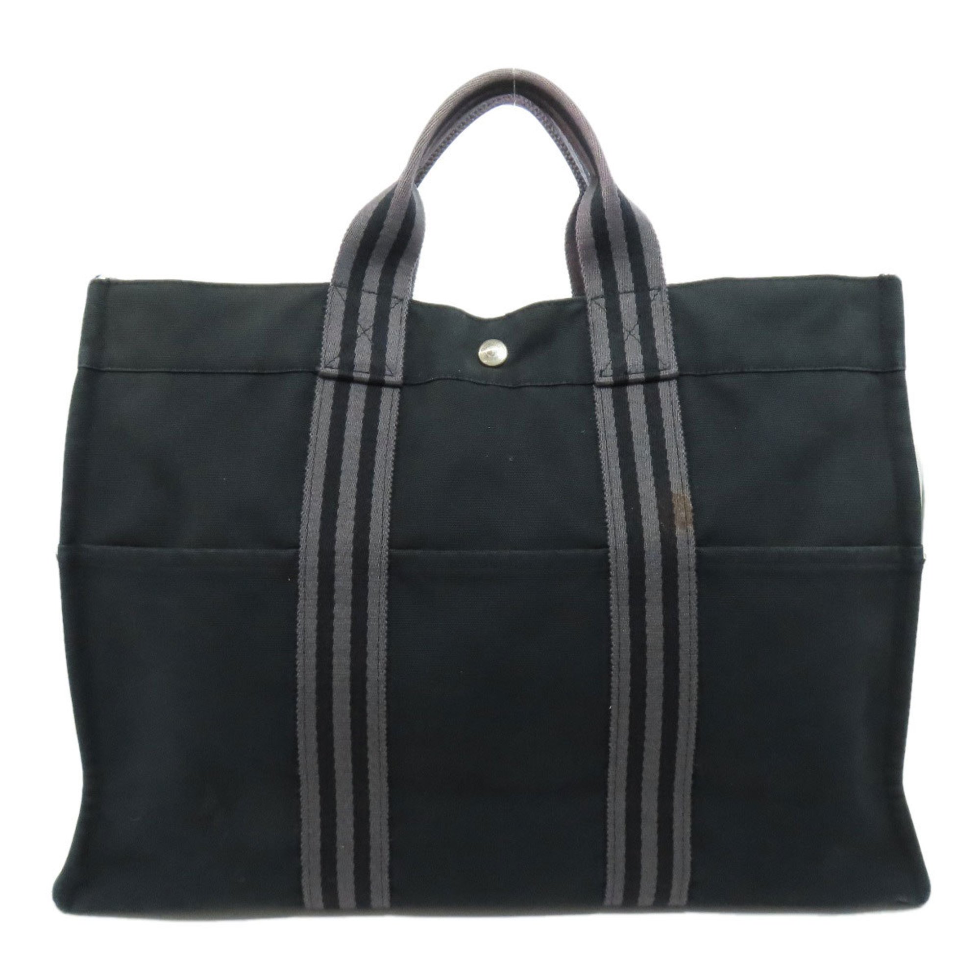 Hermes Sac Foul Tote MM Canvas Bag for Women HERMES