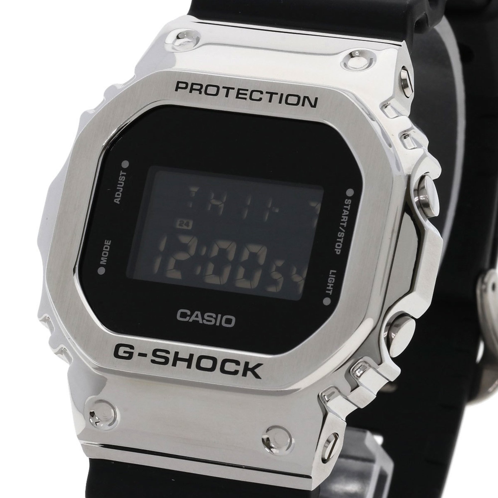 Casio GM-5600 G-Shock Watch Stainless Steel Rubber Men's CASIO