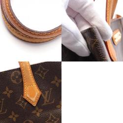 LOUIS VUITTON Wilshire PM Handbag Bag Coated Canvas Leather Monogram Women's Brown M45643