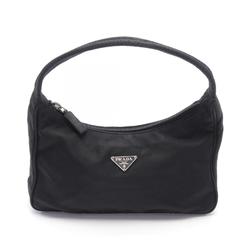 PRADA handbag, nylon, women's, black