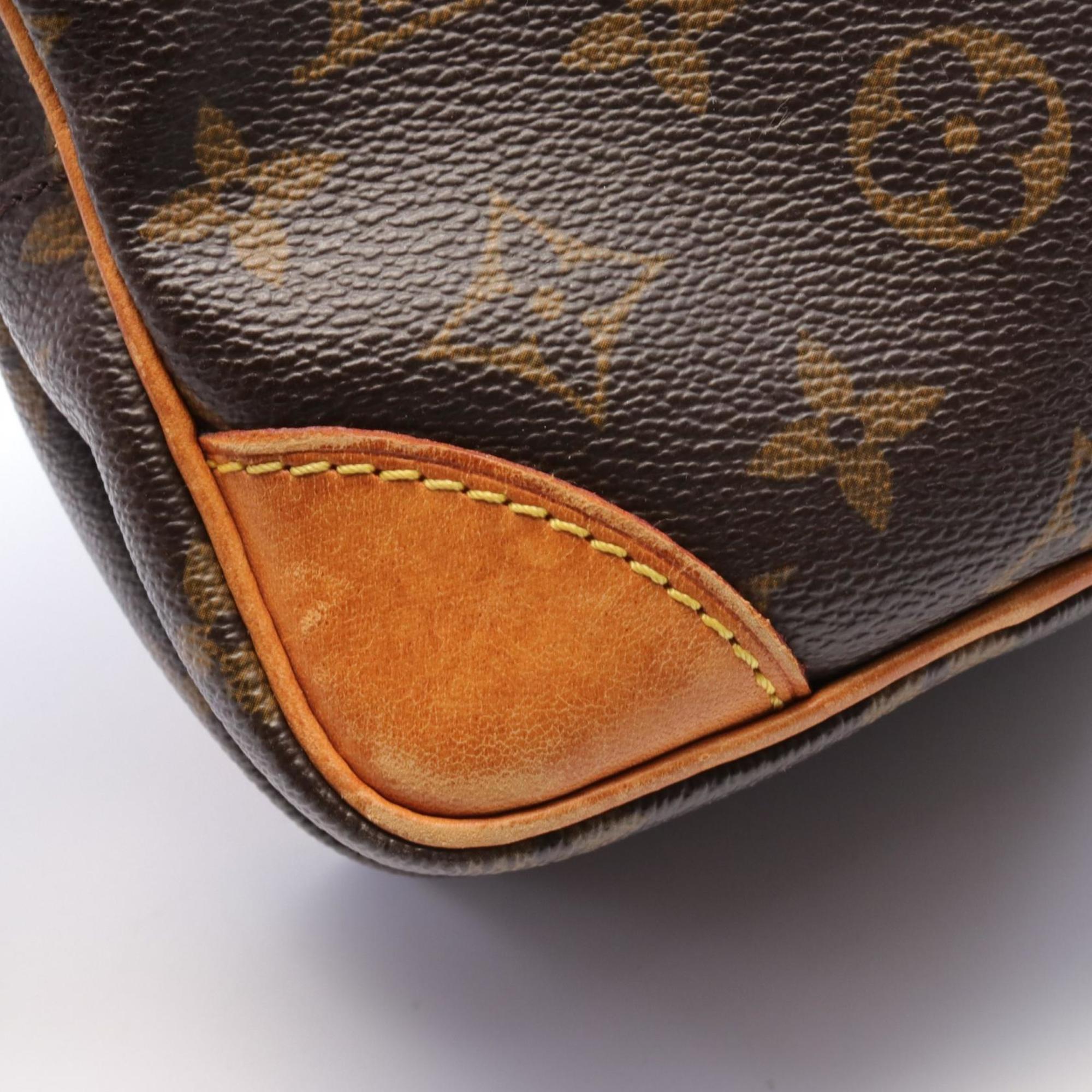 Louis Vuitton LOUIS VUITTON Amazon Shoulder Bag Coated Canvas Leather Monogram Women's Brown M45236