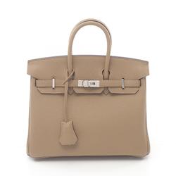 Hermes HERMES Birkin 25 Beige Marfa Handbag Bag Togo Women's 041344CK