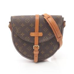 Louis Vuitton LOUIS VUITTON Chantilly GM Monogram Shoulder Bag Coated Canvas Leather Women's Brown M51232