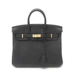 Hermes HERMES Birkin 25 Handbag Bag Togo Women's Black 041344CC