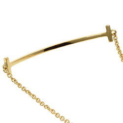 Tiffany T Smile Small Bracelet, 18K Yellow Gold, Women's, TIFFANY&Co.