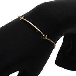 Tiffany T Smile Small Bracelet, 18K Yellow Gold, Women's, TIFFANY&Co.