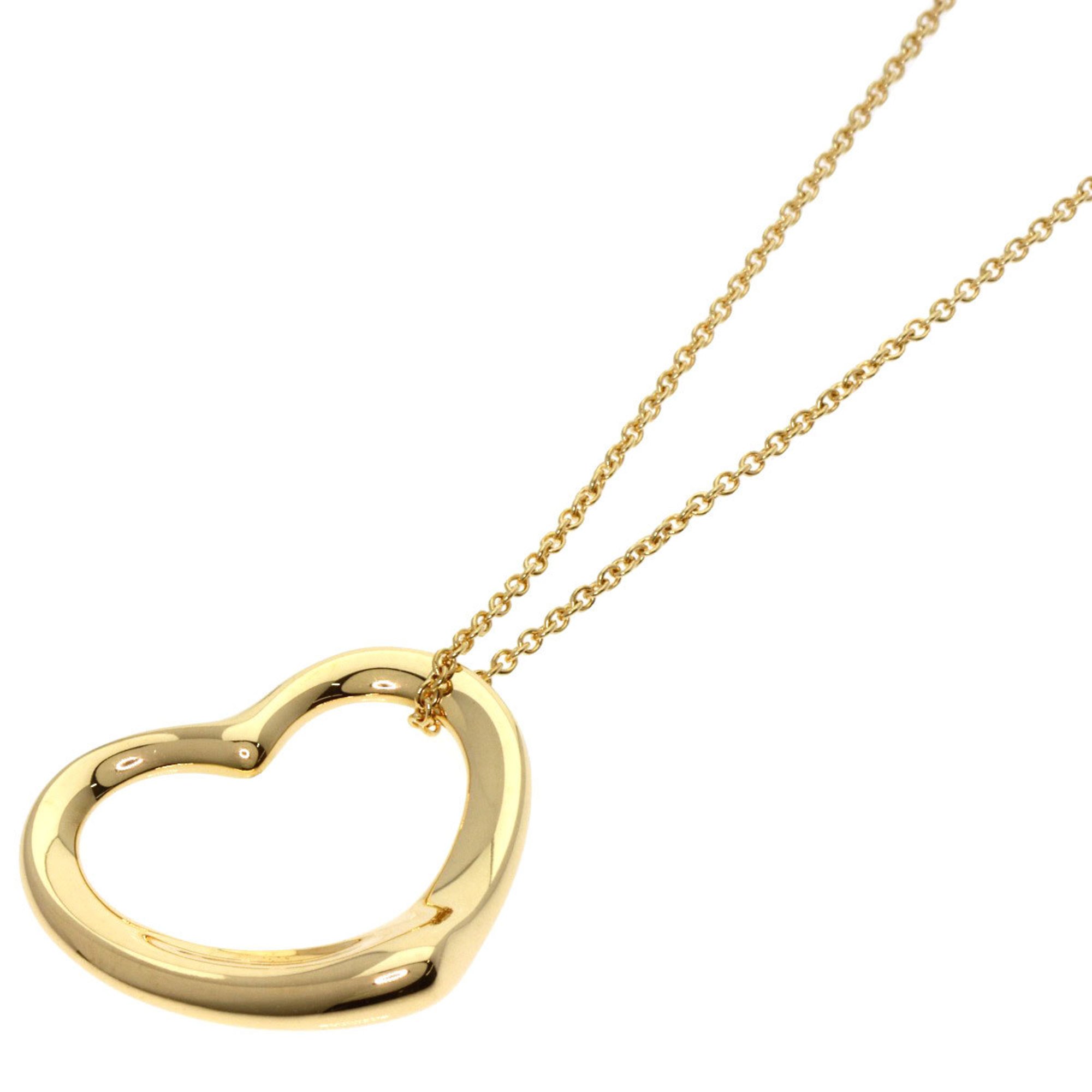 Tiffany Heart Necklace, 18K Yellow Gold, Women's, TIFFANY&Co.