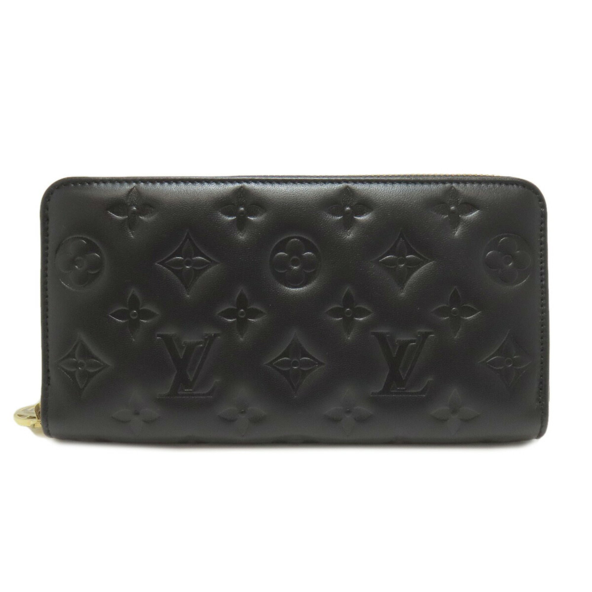 Louis Vuitton M81510 Zippy Wallet Long Lamb Leather Women's LOUIS VUITTON