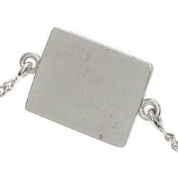 Dior Homme Enamel Shell Necklace K18 White Gold Women's