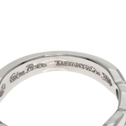 Tiffany & Co. Double Loving Heart Diamond Ring, 18K White Gold, Women's, TIFFANY