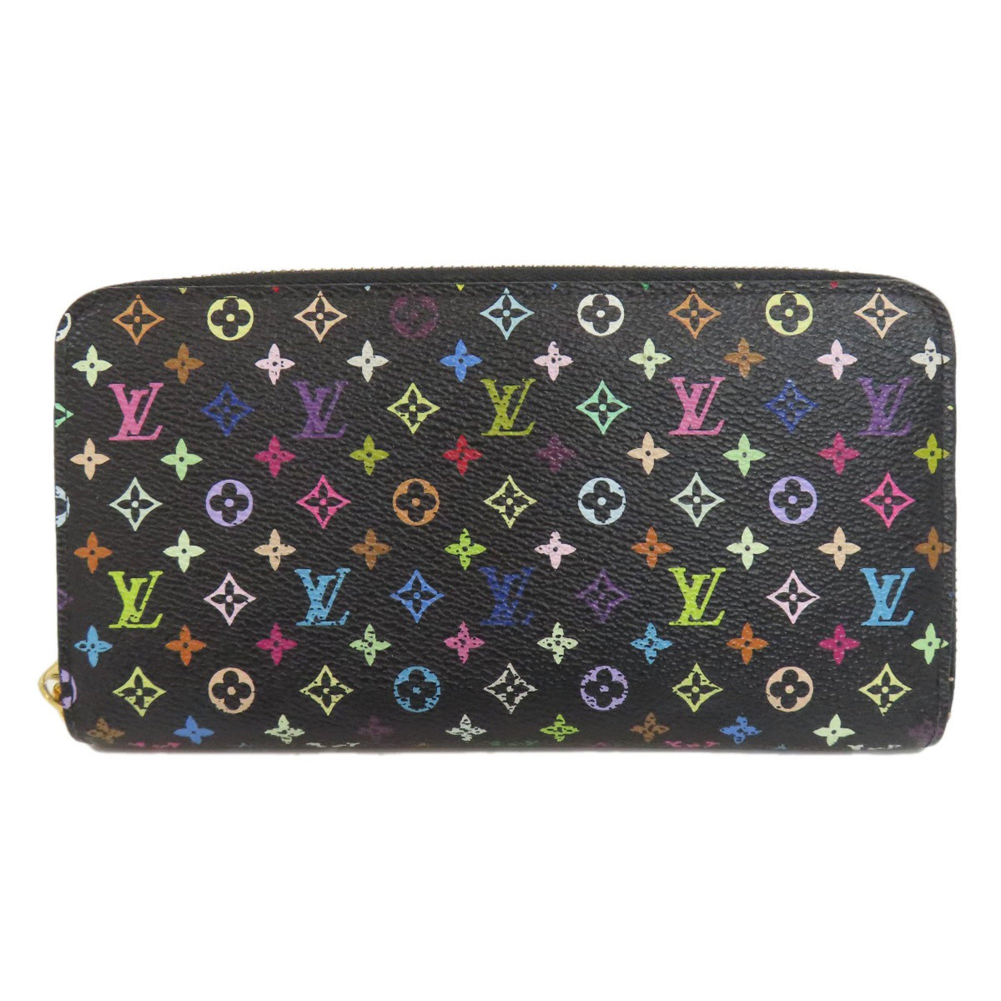 Louis Vuitton M60243 Zippy Wallet Long Monogram Multicolor Canvas Women's LOUIS VUITTON