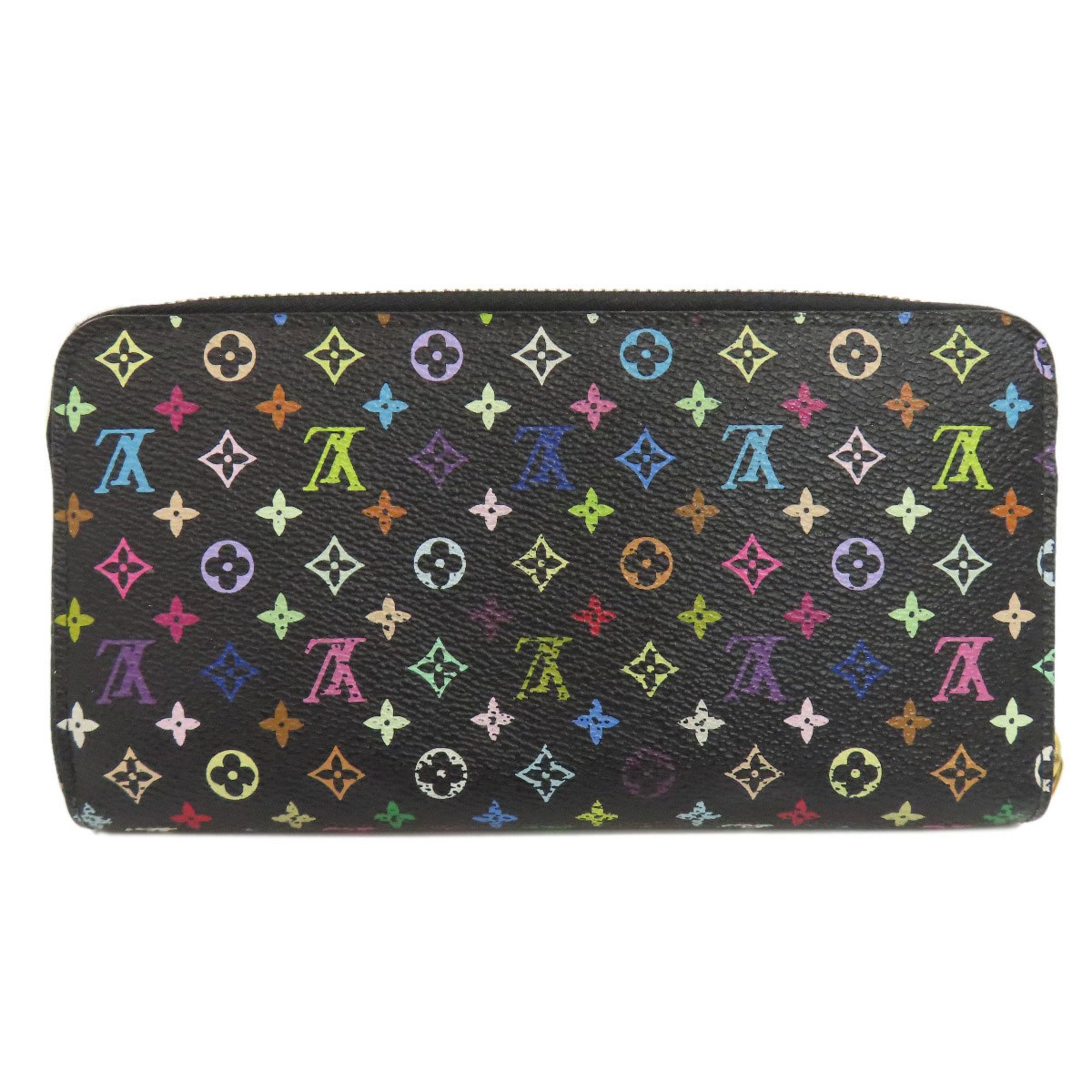 Louis Vuitton M60243 Zippy Wallet Long Monogram Multicolor Canvas Women's LOUIS VUITTON