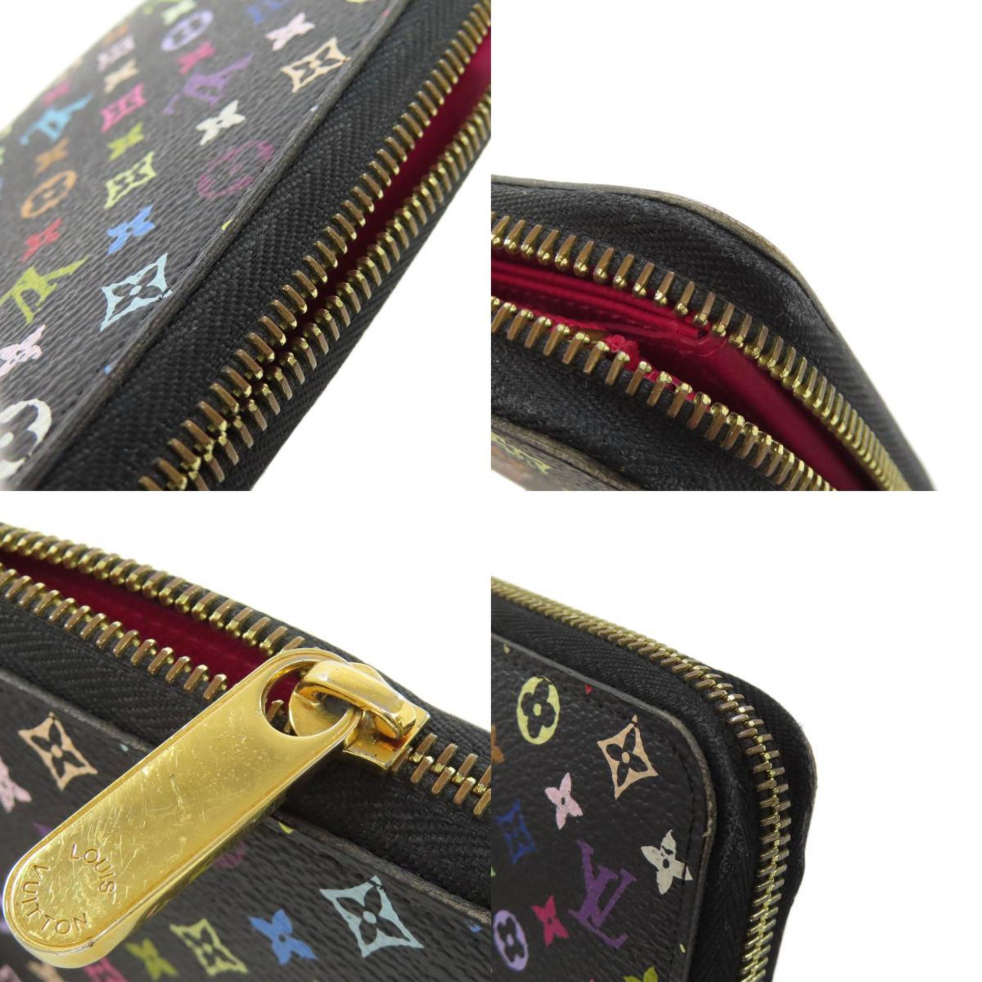 Louis Vuitton M60243 Zippy Wallet Long Monogram Multicolor Canvas Women's LOUIS VUITTON