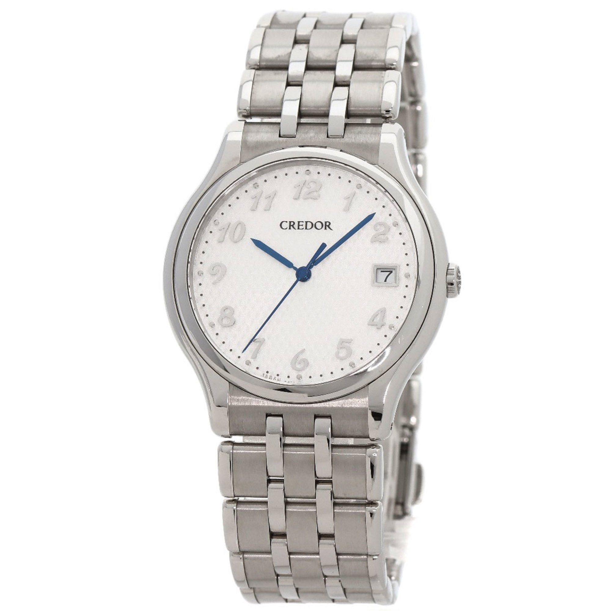 Seiko 8J86-7A00 Credor Watch Stainless Steel SS Men's SEIKO