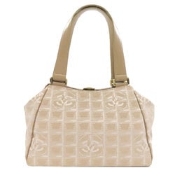 Chanel New Travel Line Handbag Nylon Jacquard Women's CHANEL