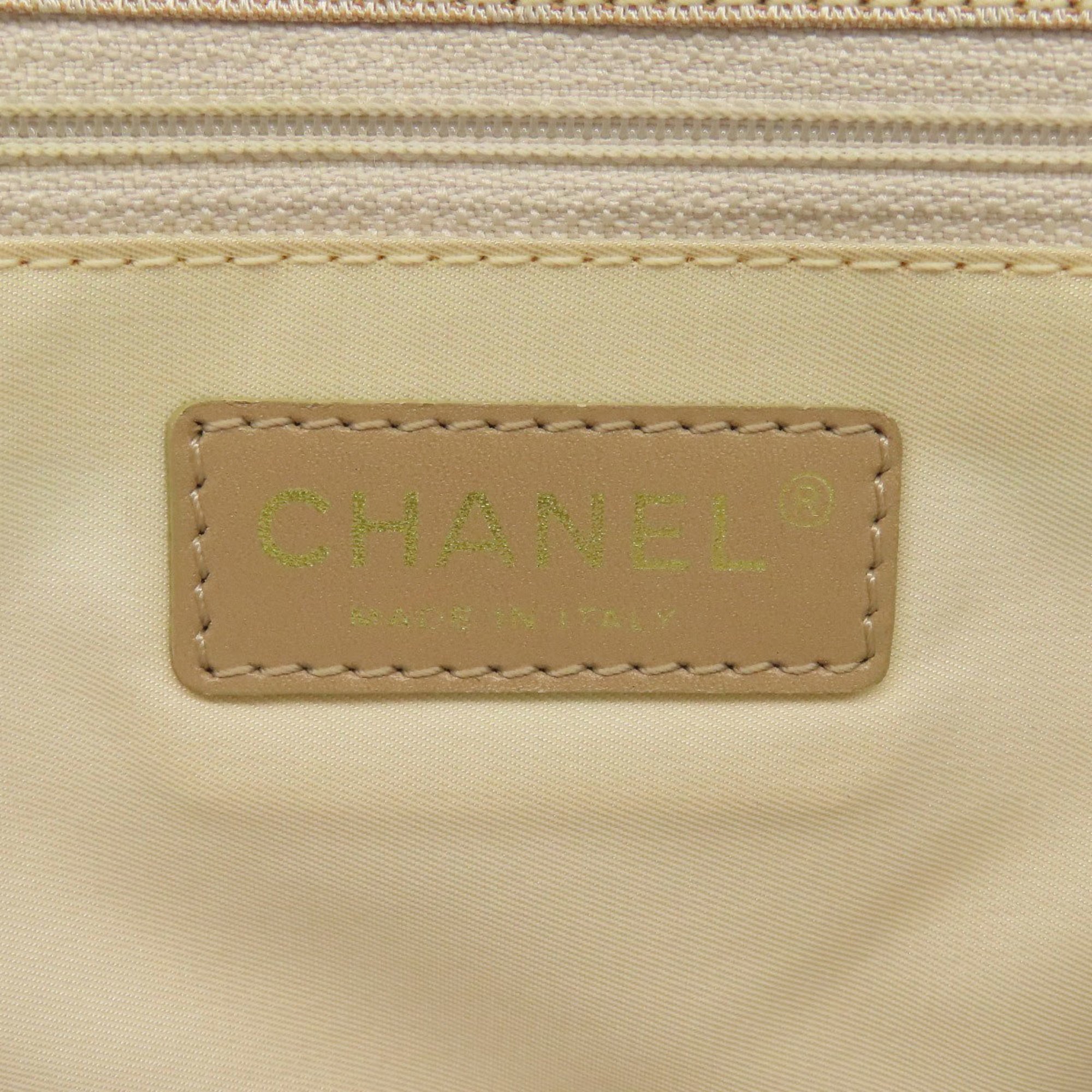 Chanel New Travel Line Handbag Nylon Jacquard Women's CHANEL